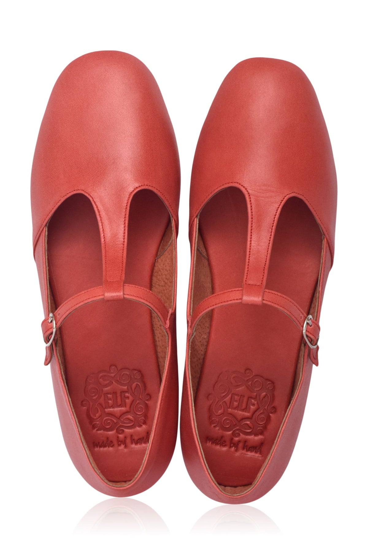 Simplicity Round Toe T-Strap Flats-3