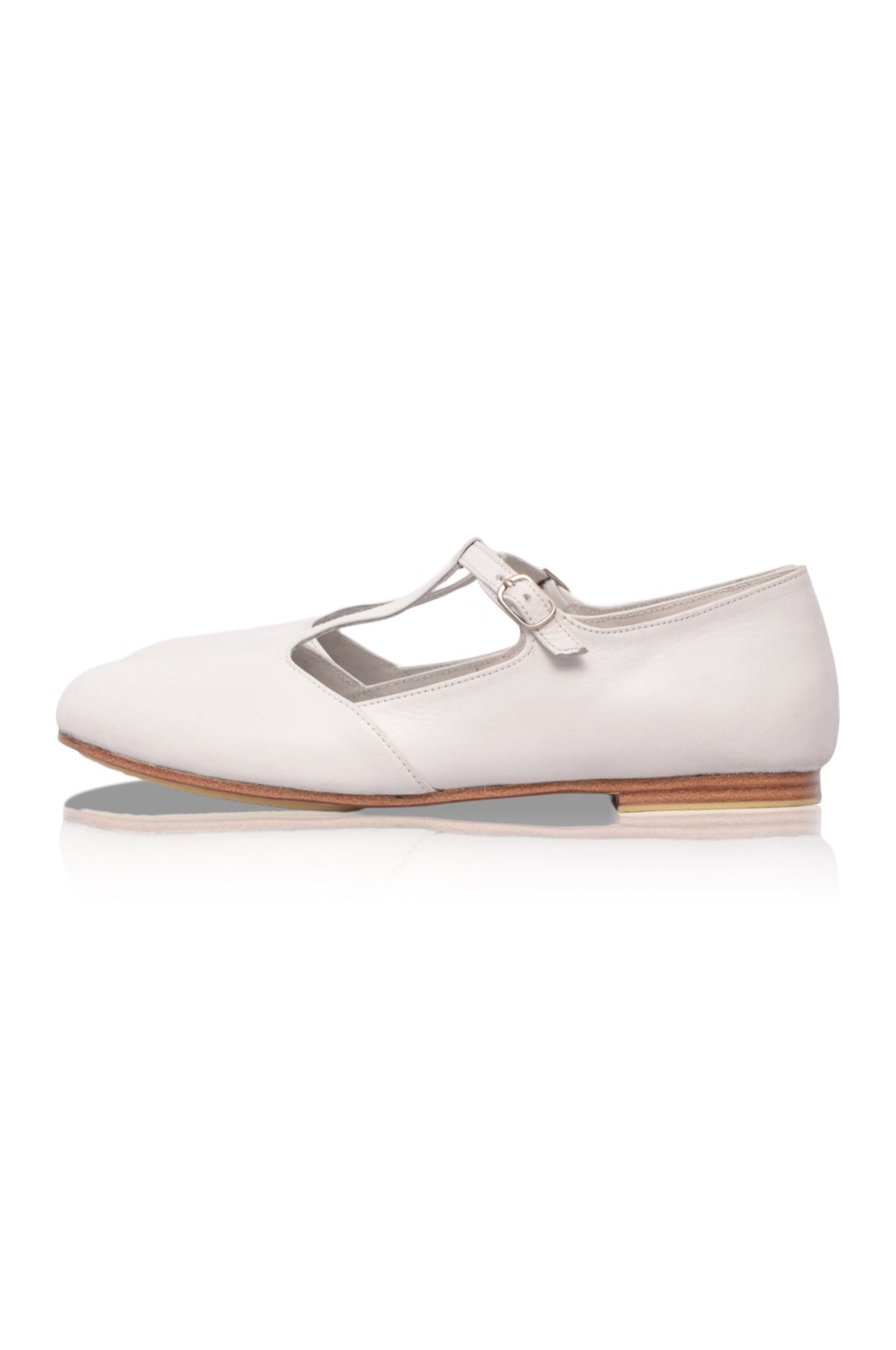 Simplicity Round Toe T-Strap Flats-6