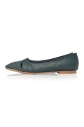 Siren Pointed Toe Leather Flats-1