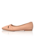 Siren Pointed Toe Leather Flats-1
