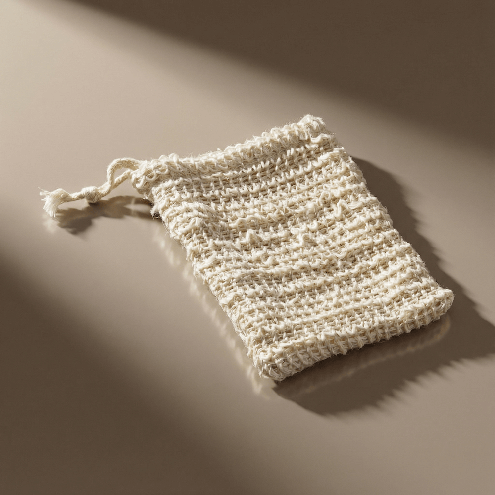 Sisal Exfoliating & Storage Bag-0