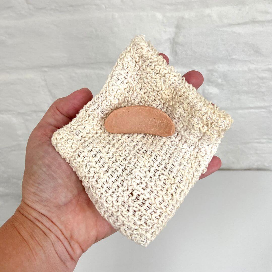 Sisal Exfoliating & Storage Bag-2