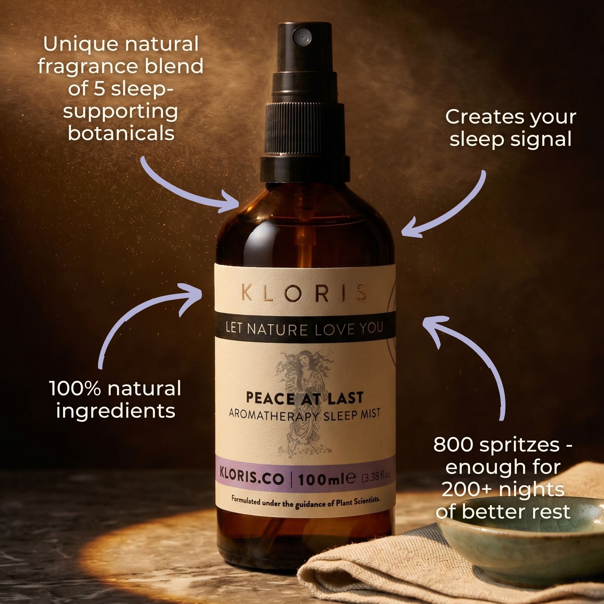 Peace At Last - Aromatherapy Sleep Mist-1