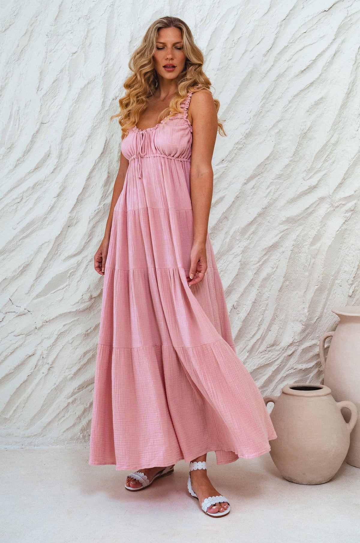Soft Love Cotton Maxi Dress-6