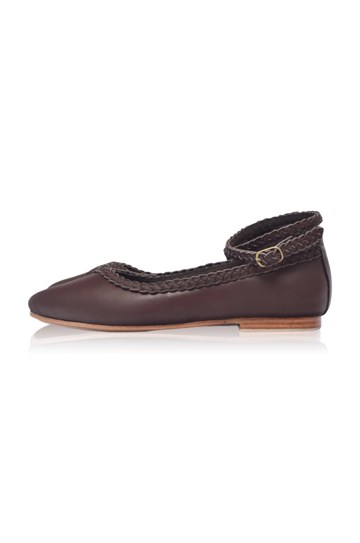 Soiree Braided Pointed Toe Flats-3