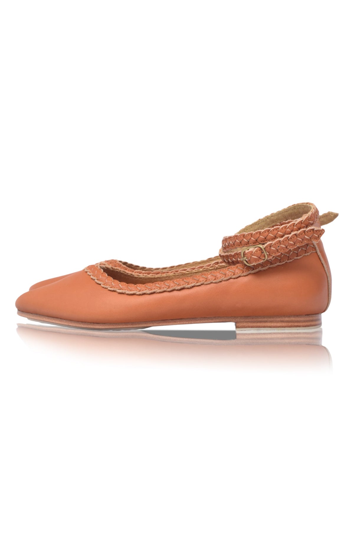 Soiree Braided Pointed Toe Flats-2
