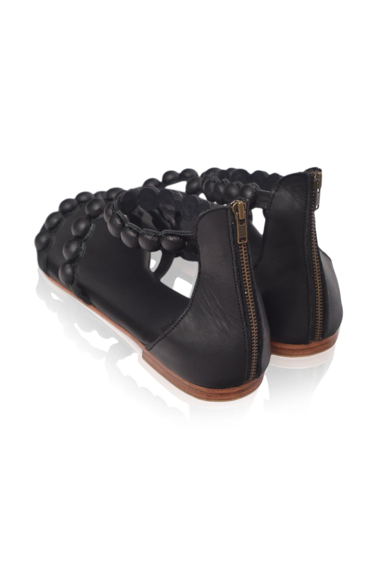 Sole Mio Leather Sandals-4