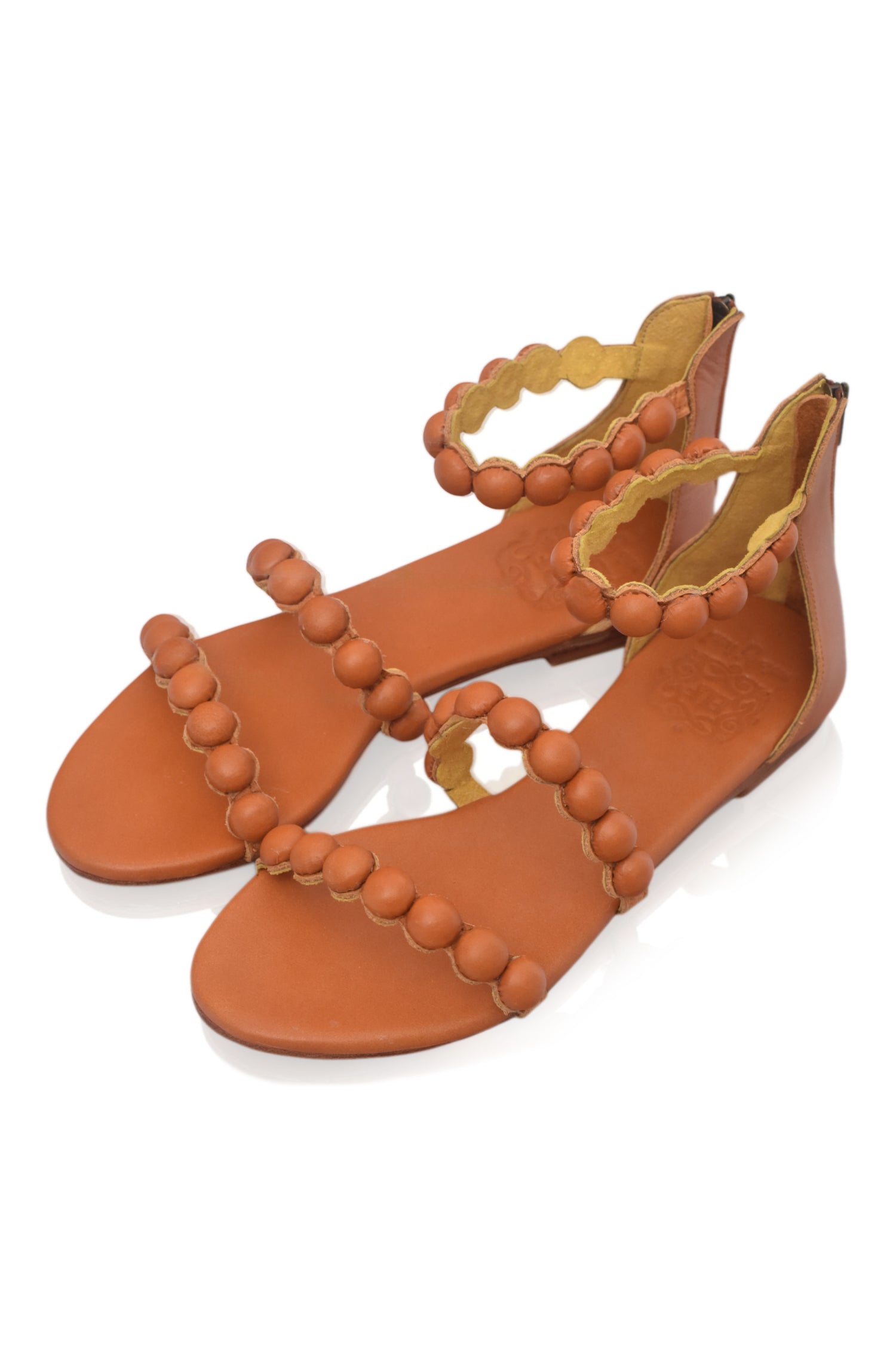 Sole Mio Leather Sandals-3