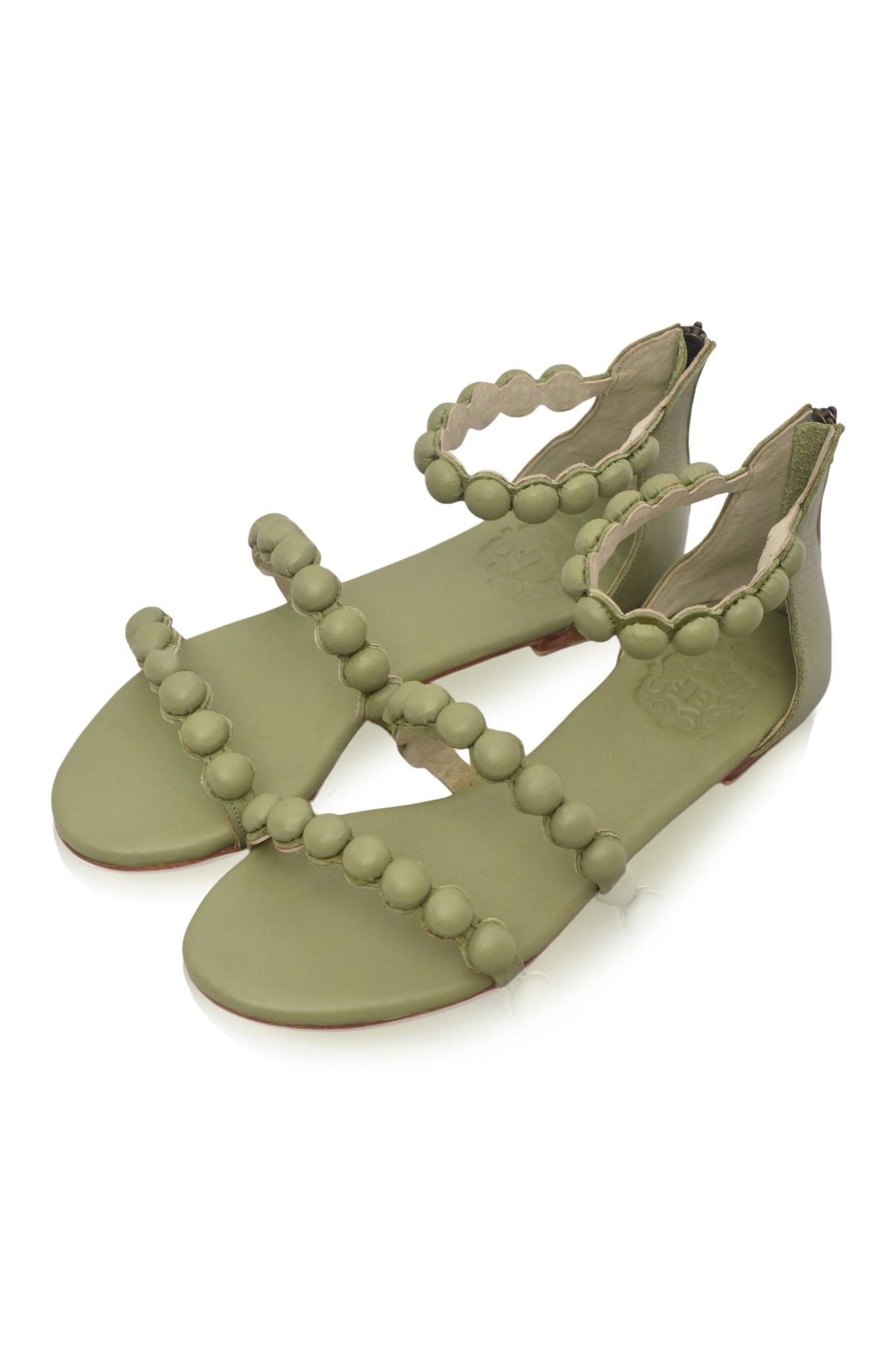 Sole Mio Leather Sandals-3