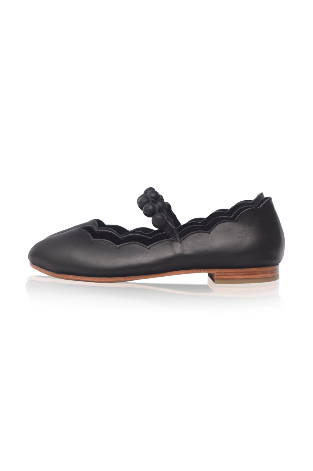 Solea Scalloped Mary Jane Flats-4