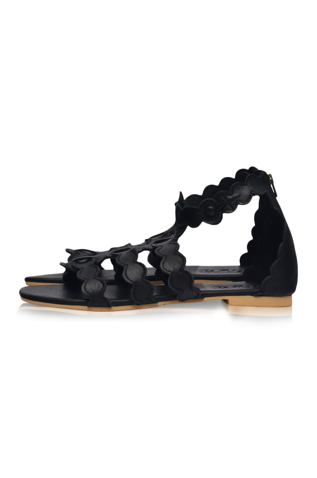 Sol Leather Greek Sandals-6