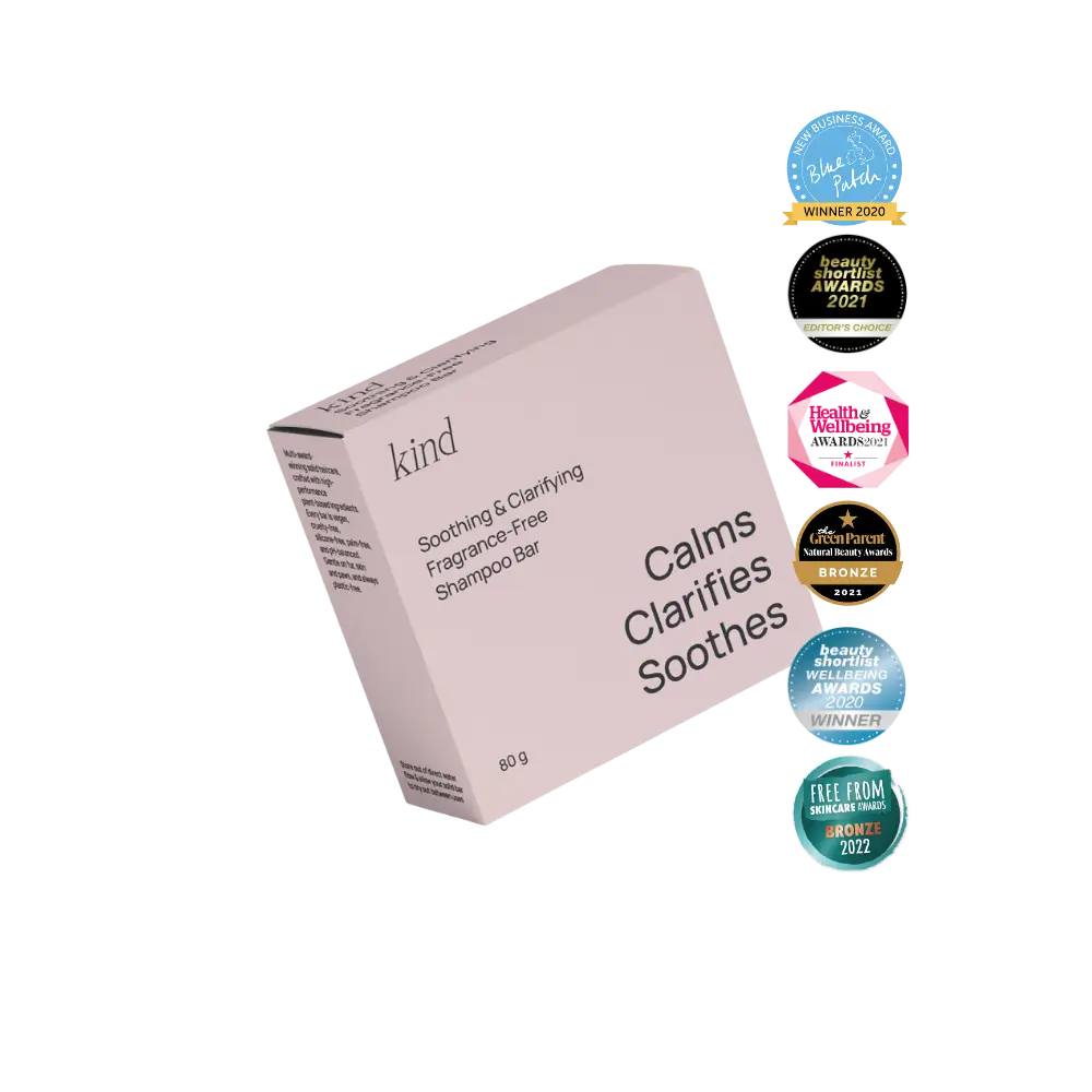 Soothing & Clarifying Fragrance-Free Solid Shampoo Bar-3