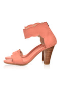 Spanish Mystery Leather Heels (Sz. 9)-1