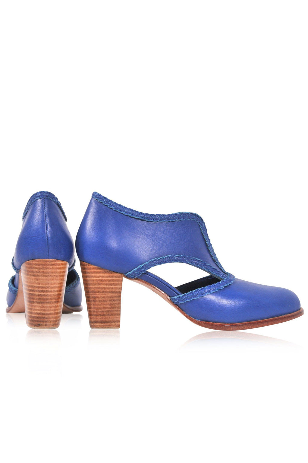 Spirit Walker Leather Heel Booties-3