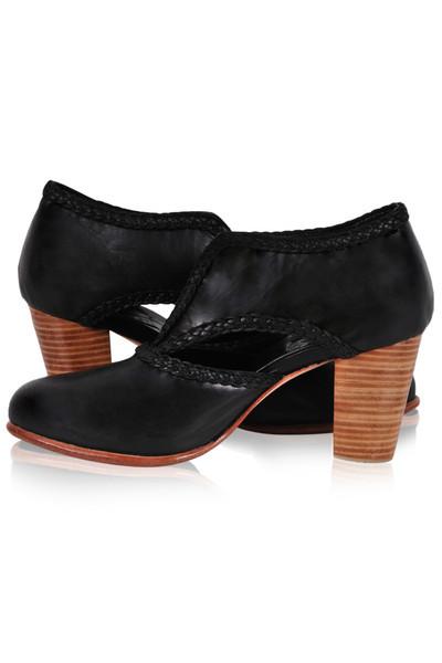 Spirit Walker Leather Heel Booties-7