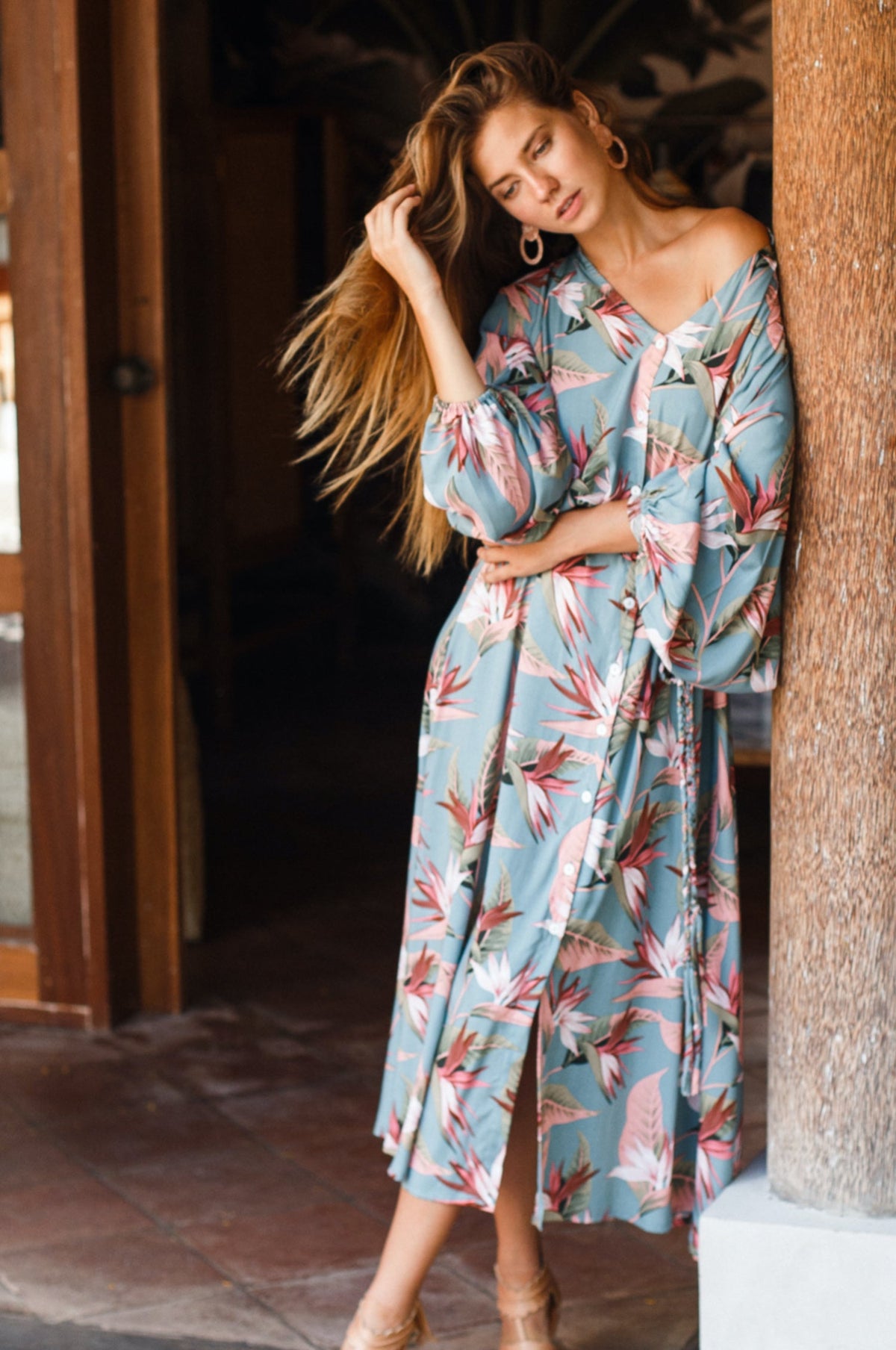Sunday Wish Kaftan Gown (Sale)-2