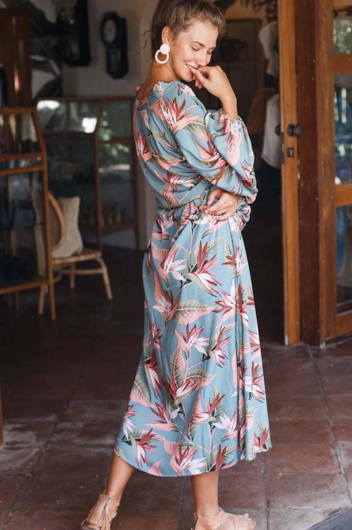 Sunday Wish Kaftan Gown (Sale)-3