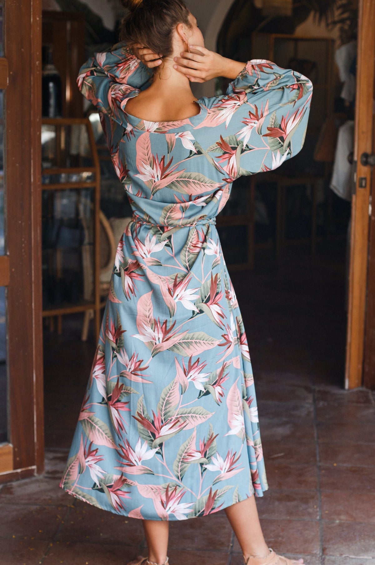 Sunday Wish Kaftan Gown (Sale)-4