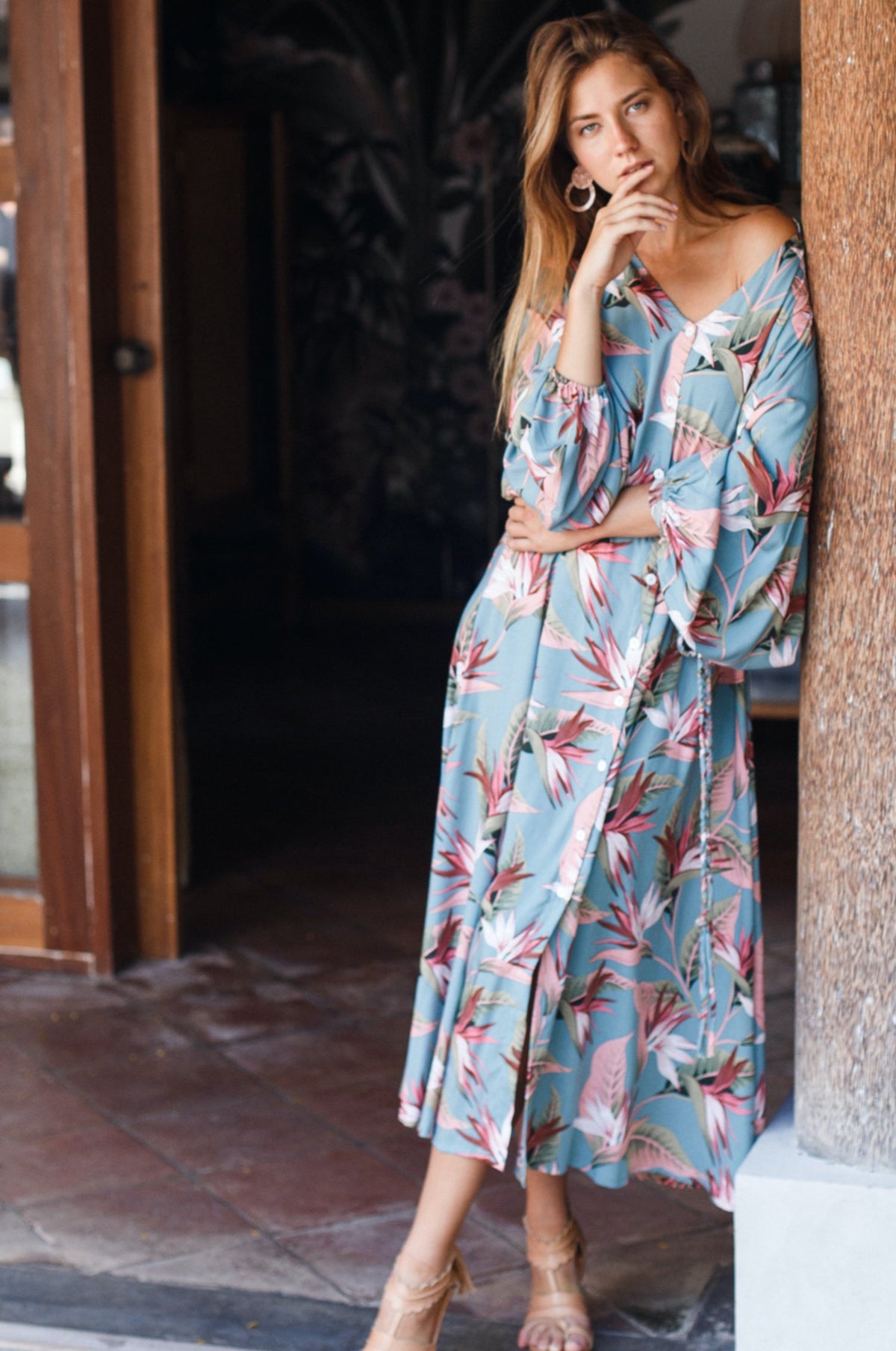 Sunday Wish Kaftan Gown (Sale)-1
