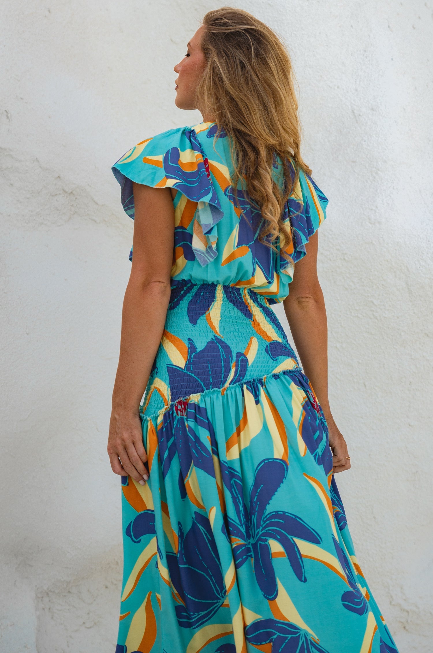 Sunshine Bohemian Midi Dress (Sale)-2