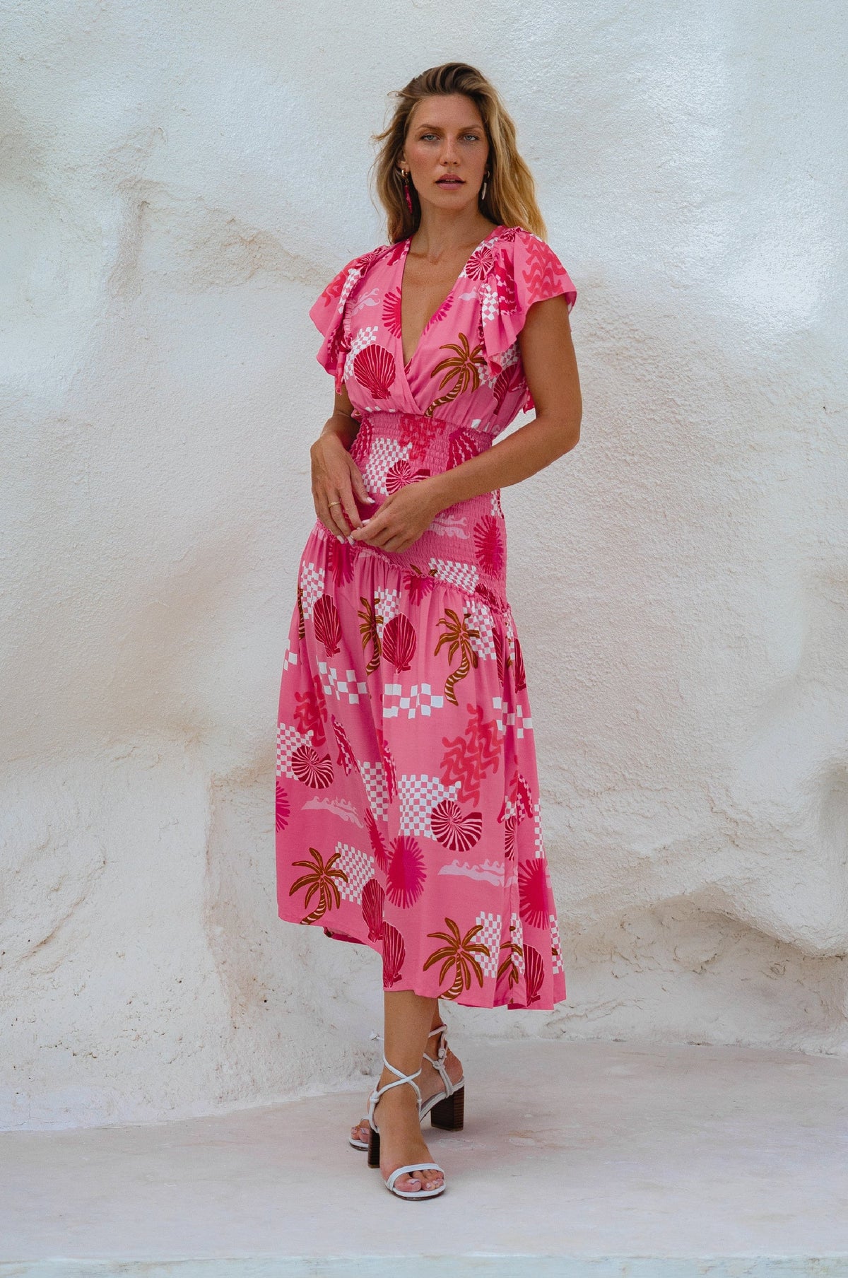 Sunshine Bohemian Midi Dress (Sale)-3