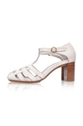 Sydney Woven Leather Heels-1