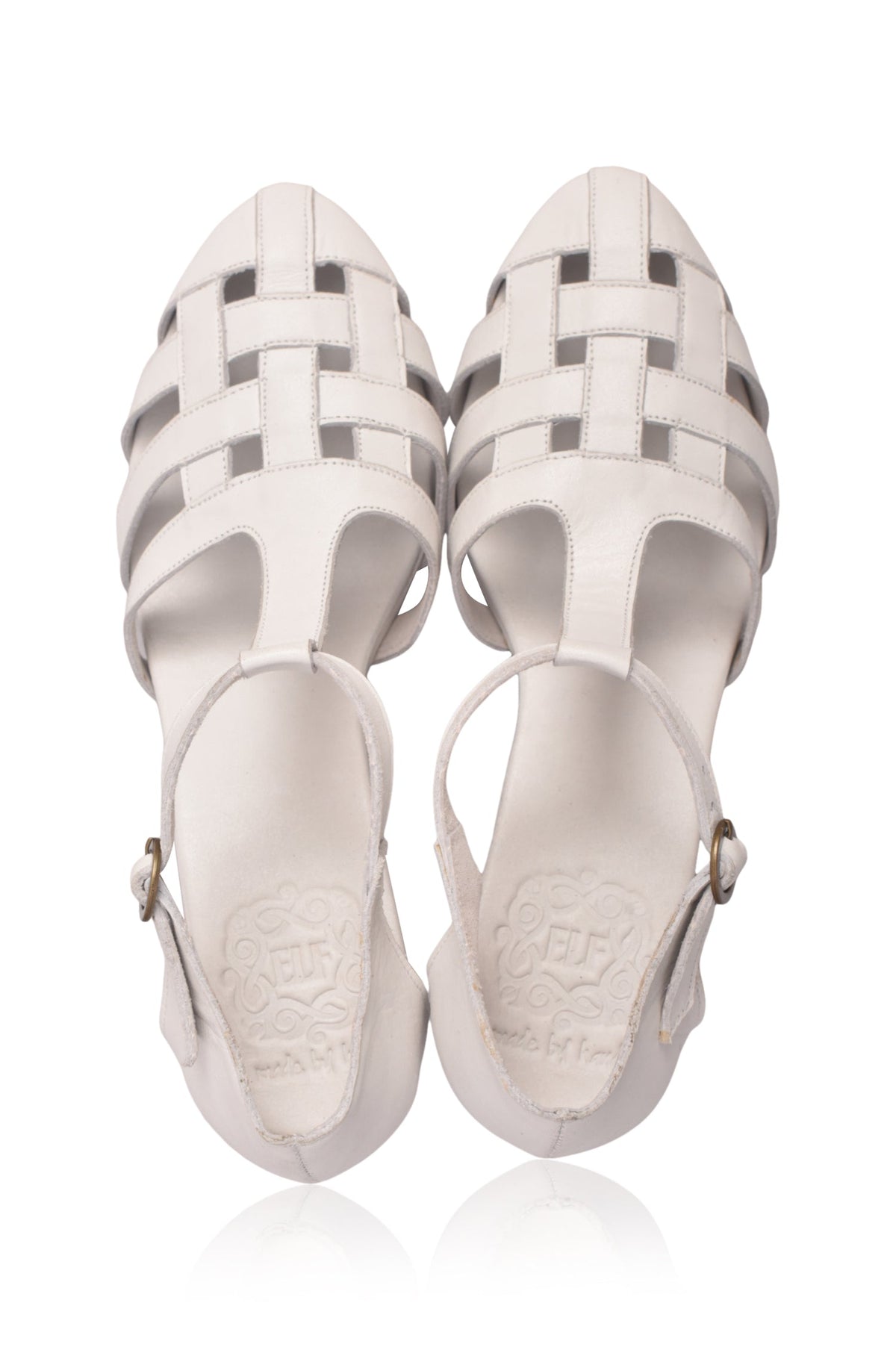 Sydney Woven Leather Heels-3