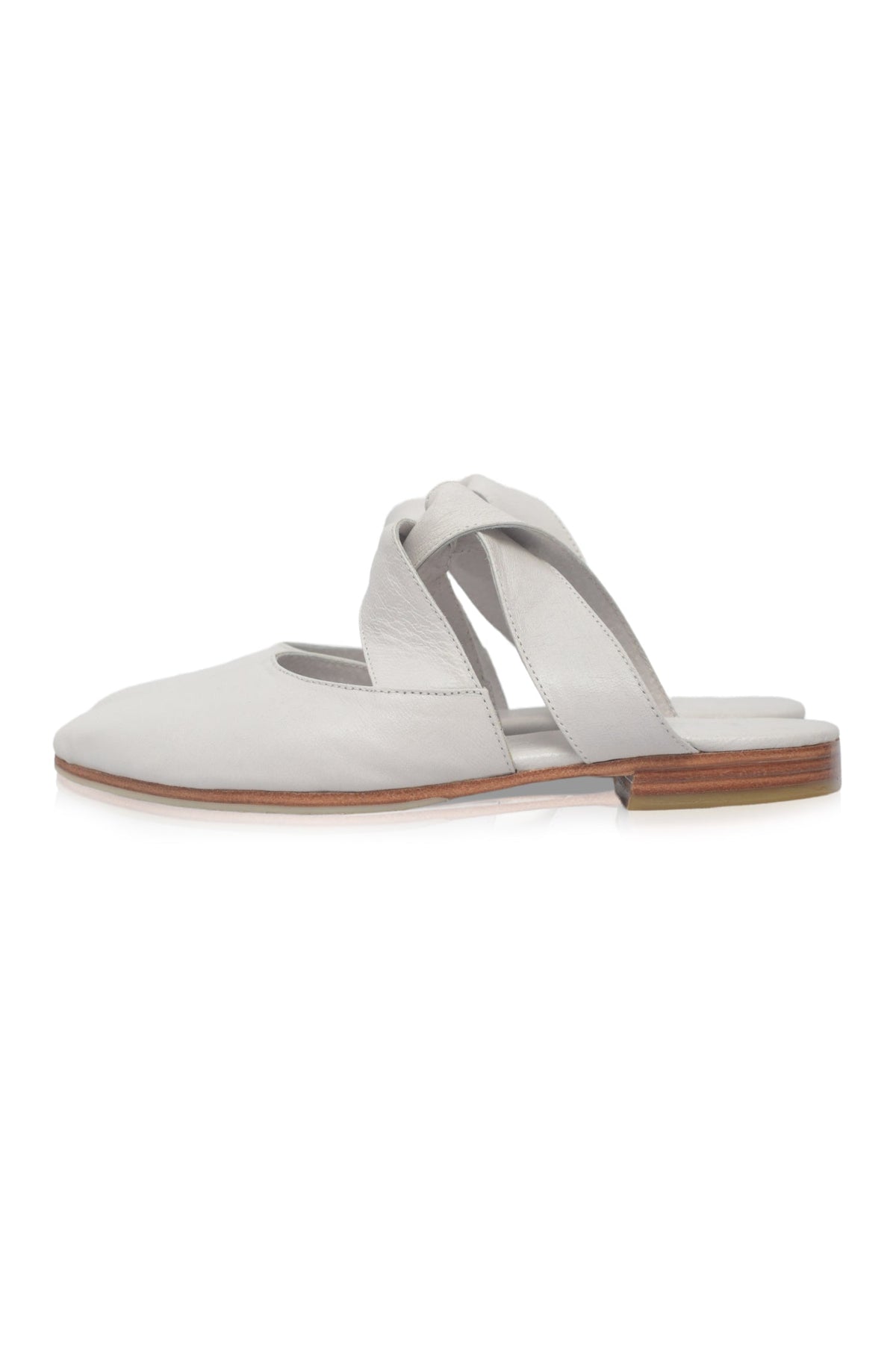 Taj Mahal Pointy Toe Leather Mules-2