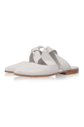 Taj Mahal Pointy Toe Leather Mules-1