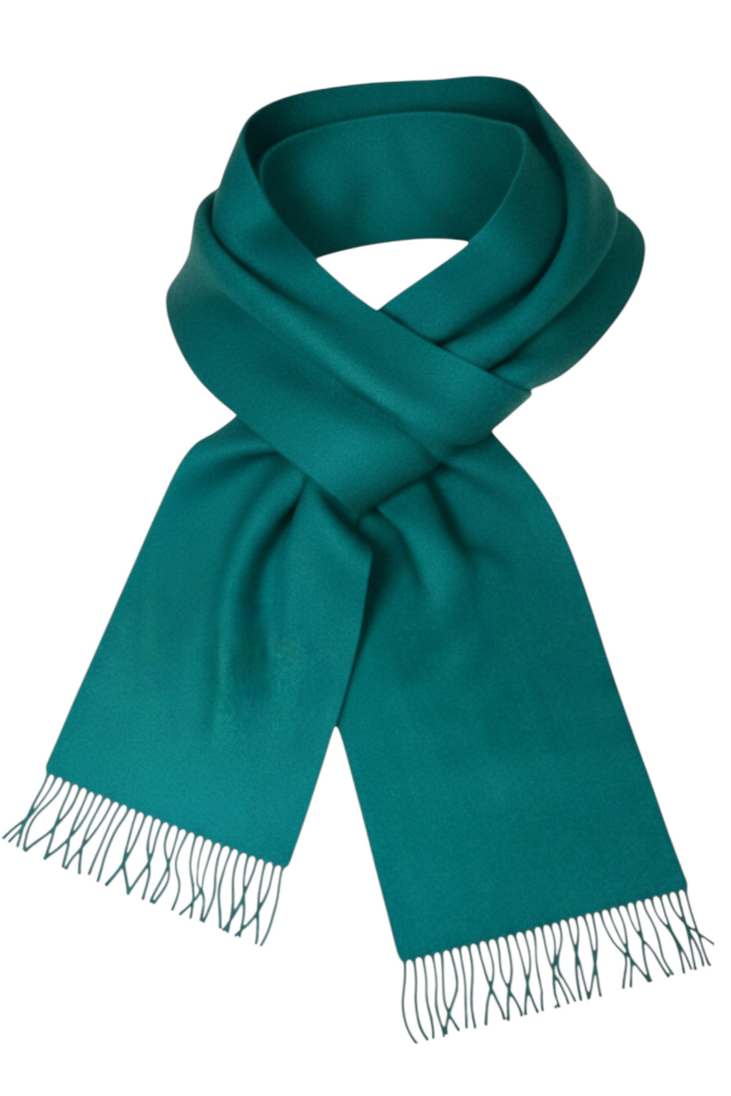 Teal Lambswool Scarf-3
