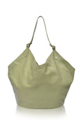 Tulip Medium Leather Tote Bag-2