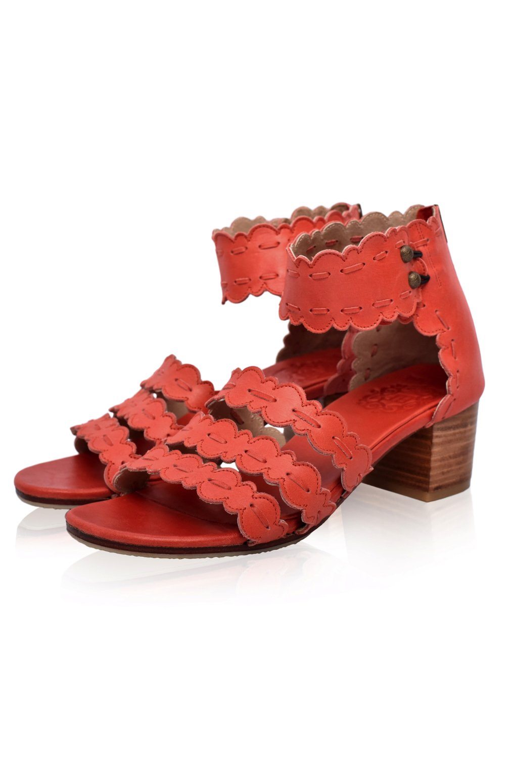 Seaside Block Heel Sandals-5