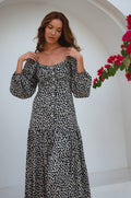 Verona Long Sleeve Midi Dress (Sale)-0