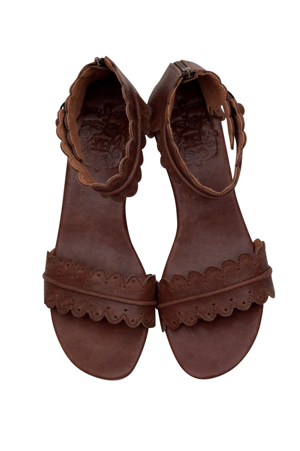 Magdalena Wooden Wedge Sandals-2