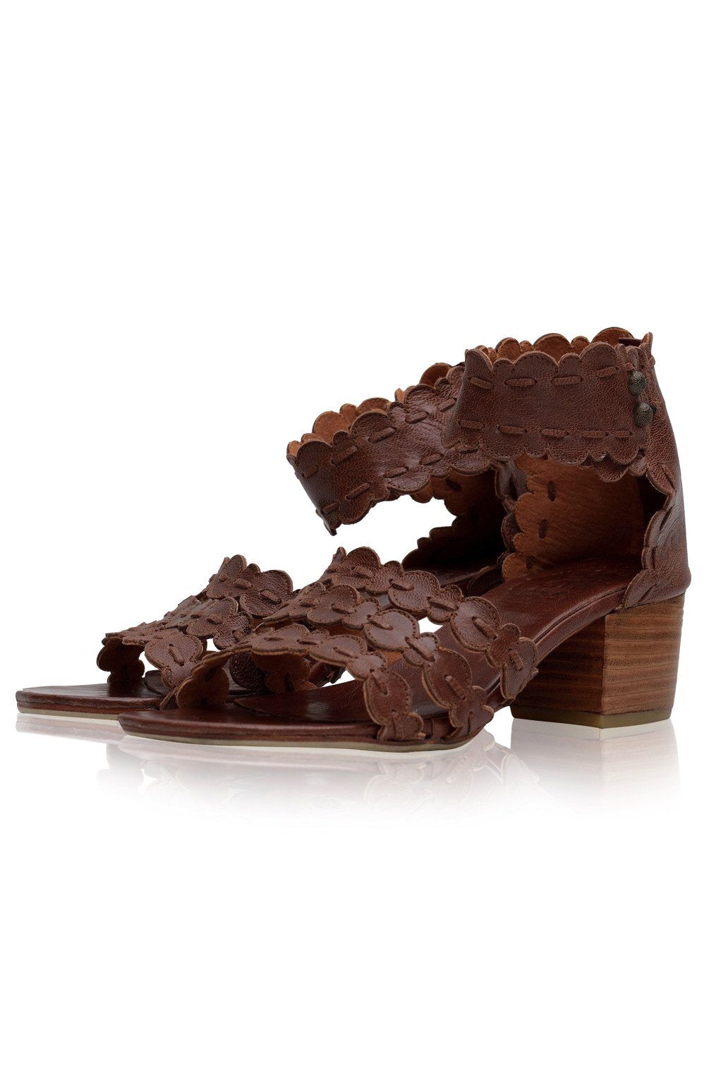 Seaside Block Heel Sandals-5