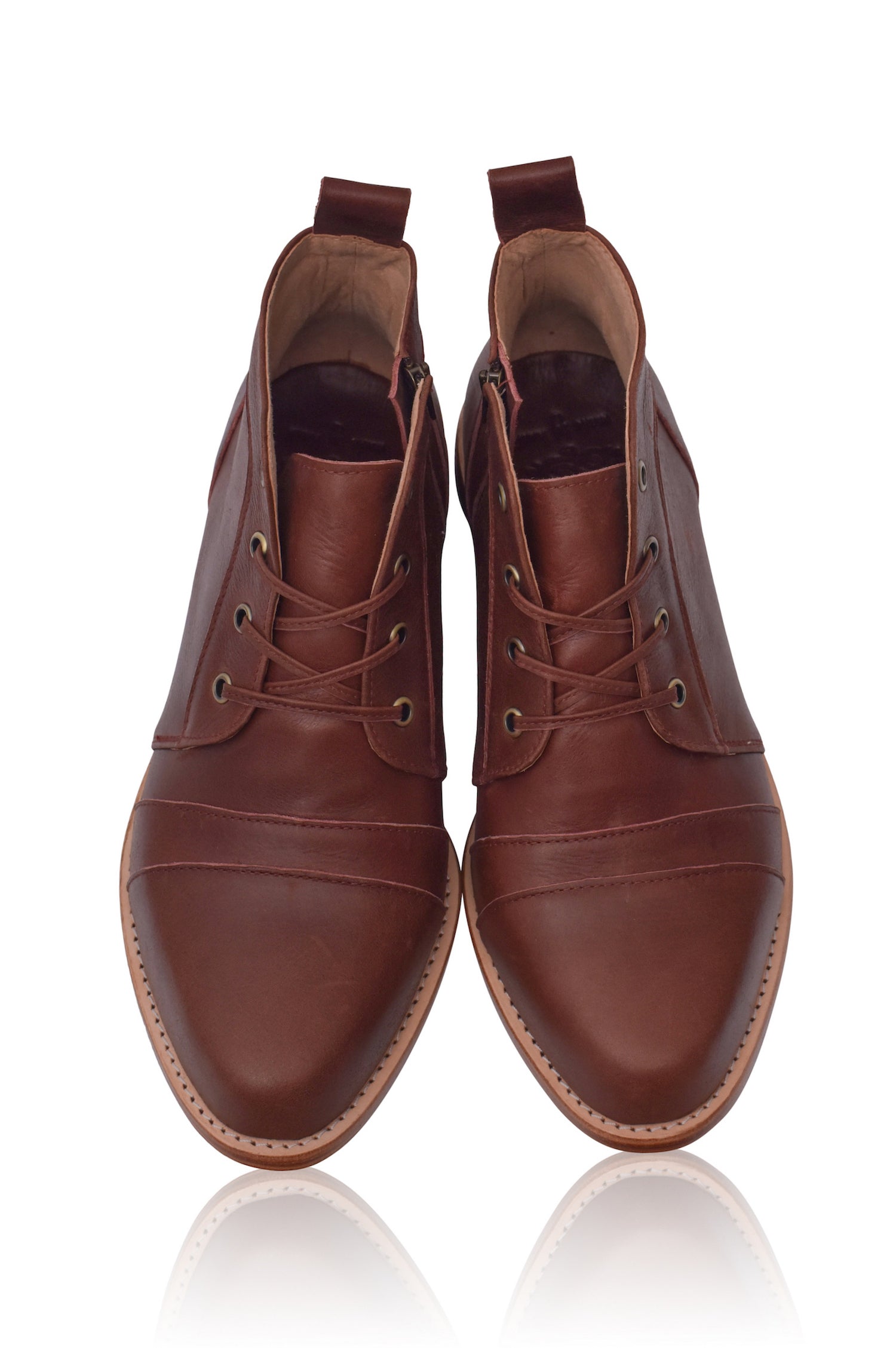Passage Lace-Up Leather Boots-7