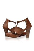 Incognito T-Strap Leather Heels-1