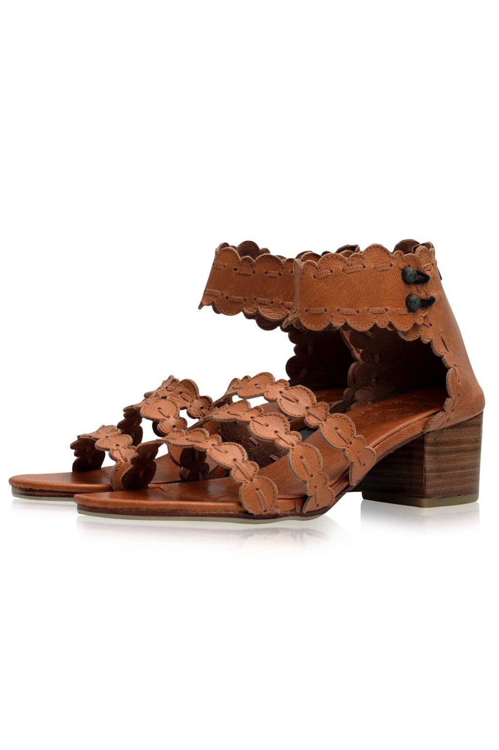 Seaside Block Heel Sandals-8