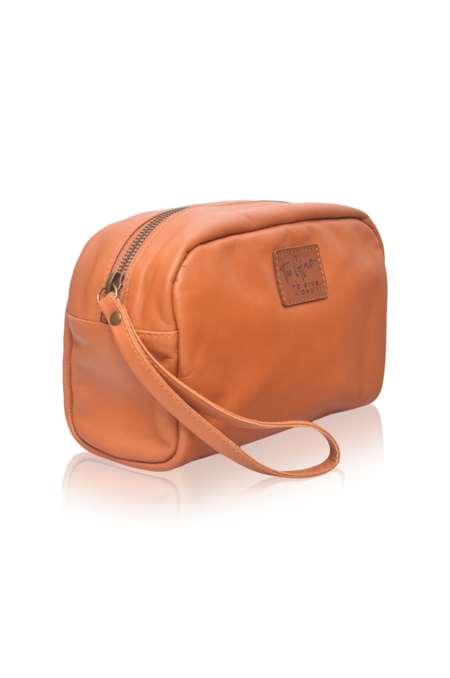 Wander Personalized Leather Cosmetic Bag-2