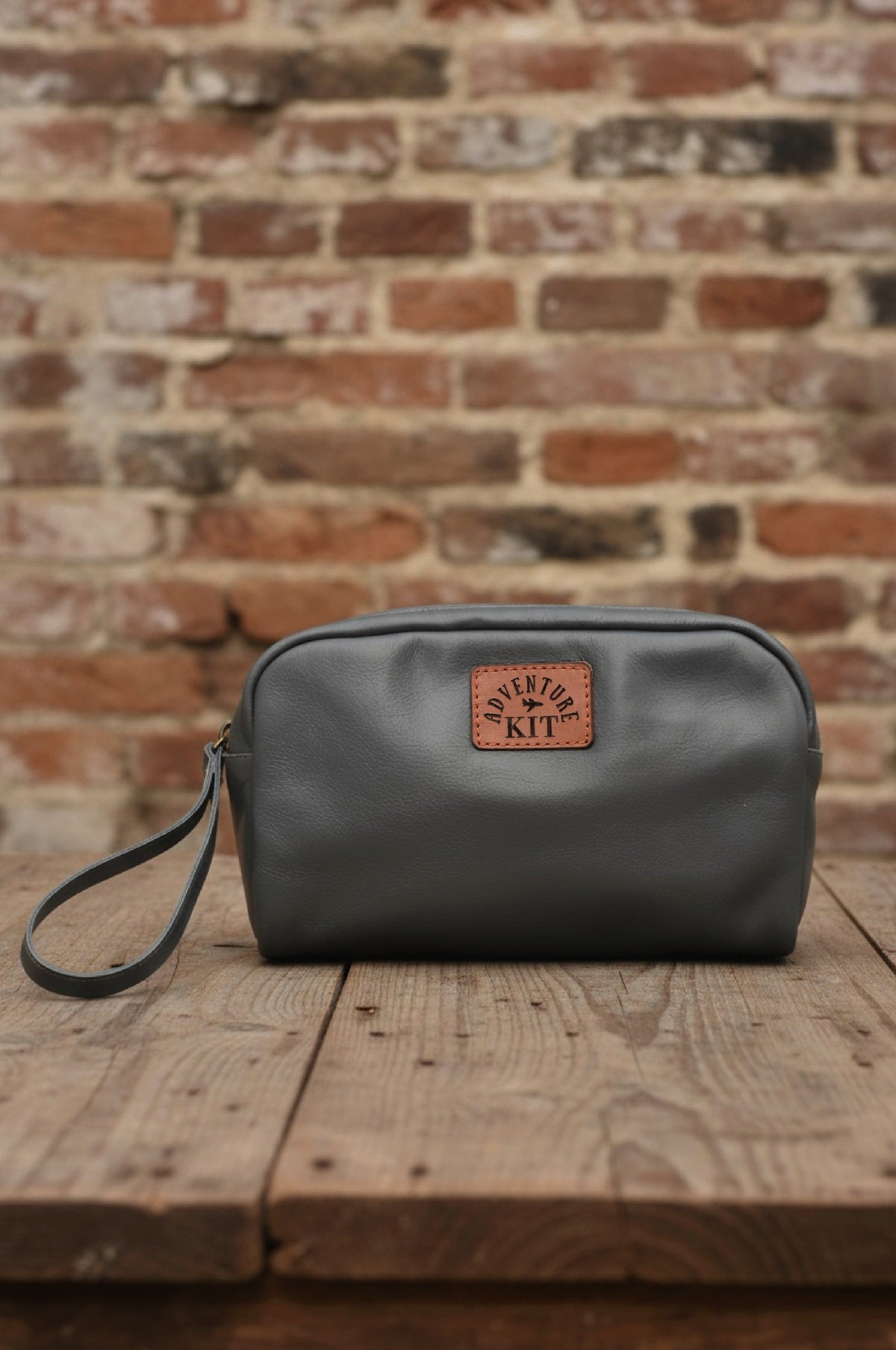 Wander Personalized Leather Cosmetic Bag-0