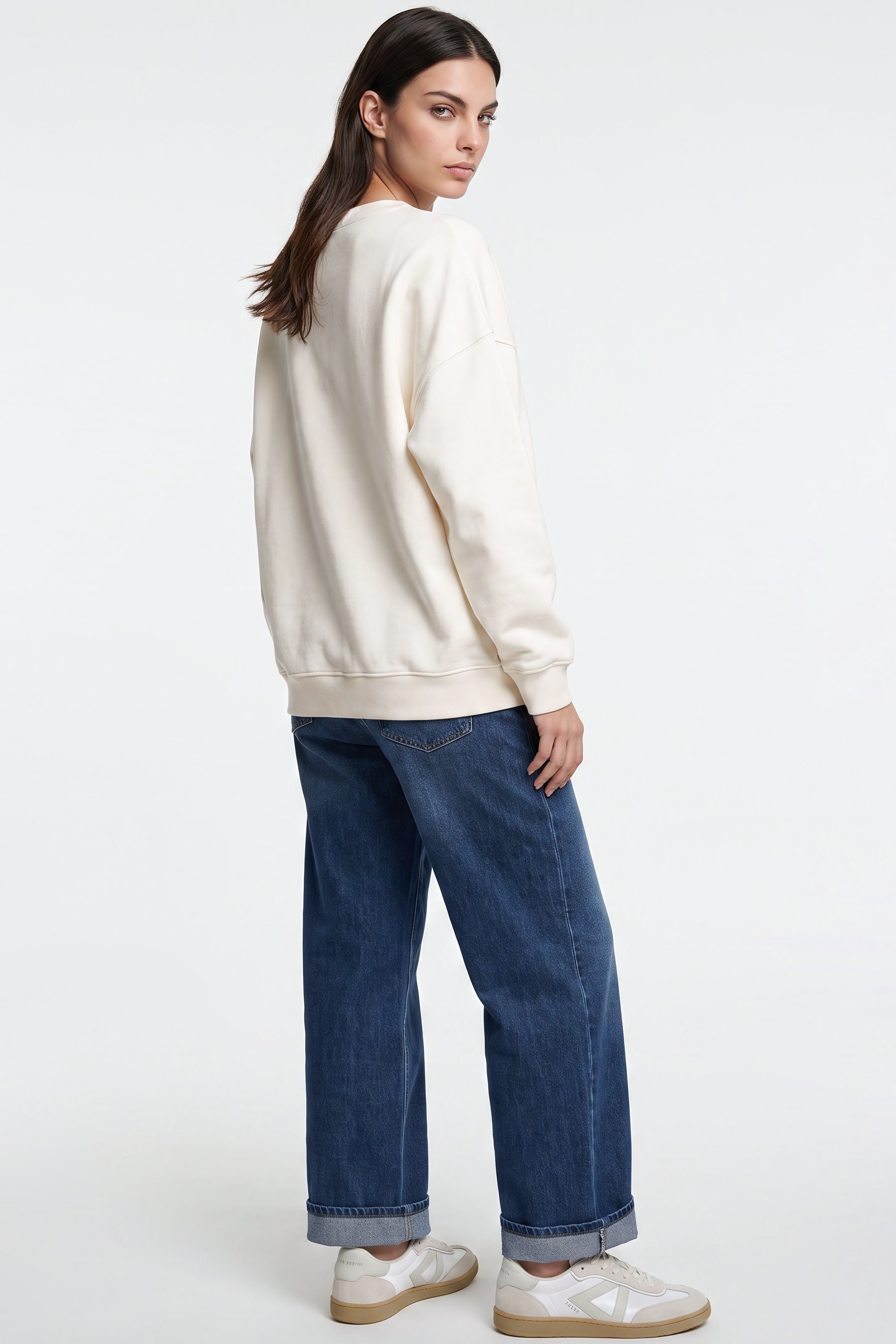 Ivory Weekend Cotton Sweatshirt-2