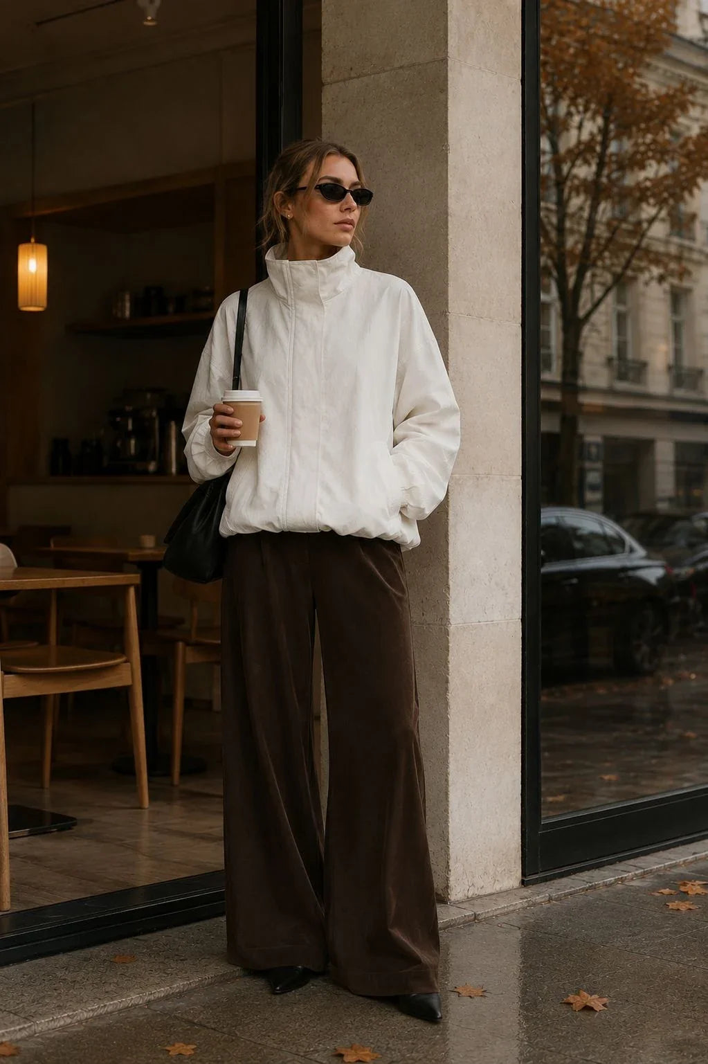 Glacier Linen Bomber Jacket (syncee)-0
