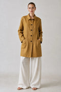 Thornfield Linen Relaxed-Fit Coat (syncee)-0