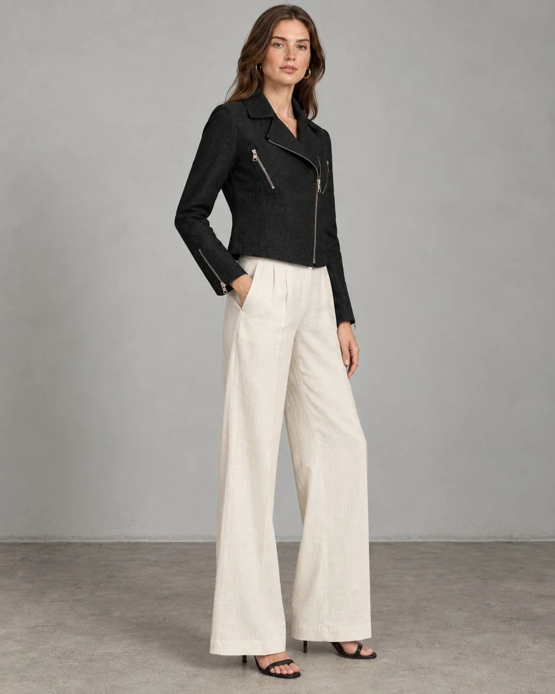 Duskwood Linen Moto-Zip Jacket (syncee)-2