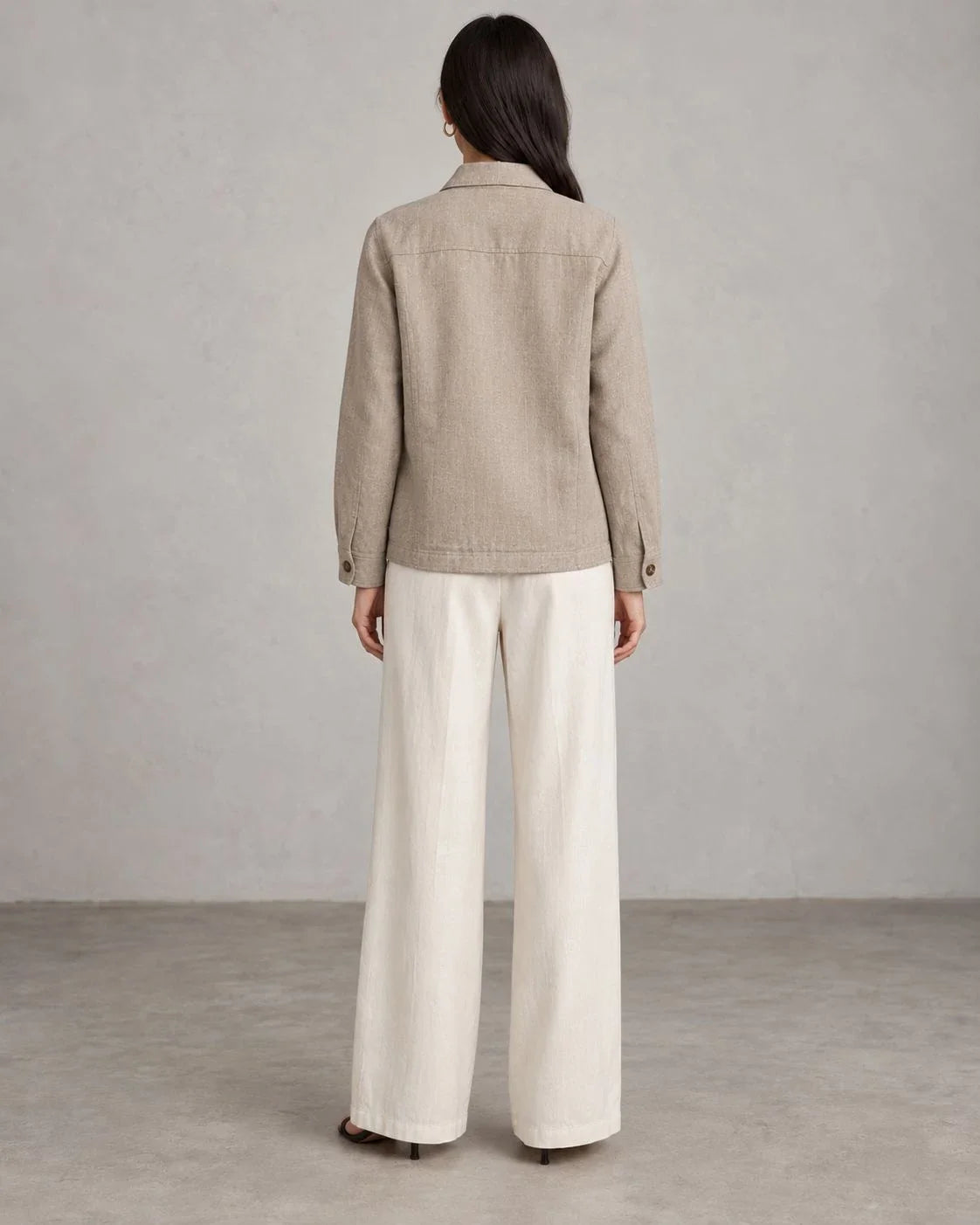 Fernhollow Linen Safari Jacket (syncee)-3