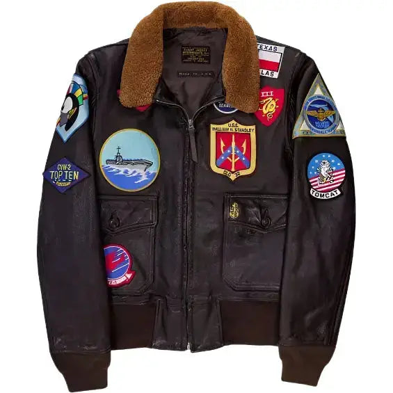 Men’s TOP GUN Maverick G-1 Flight Jacket-0