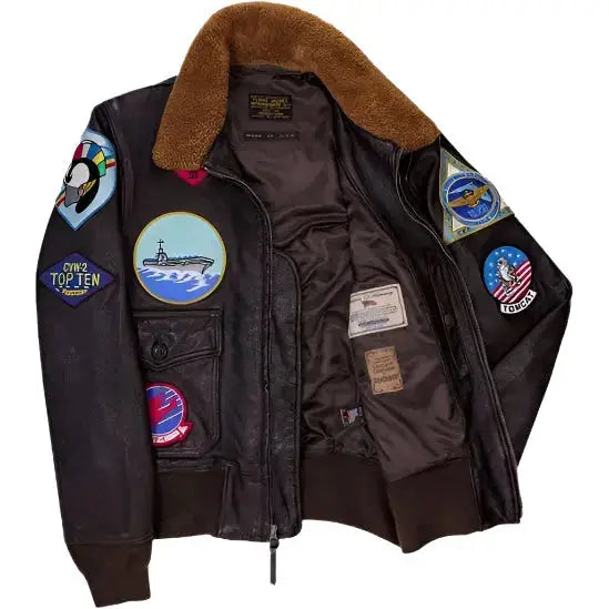 Men’s TOP GUN Maverick G-1 Flight Jacket-2