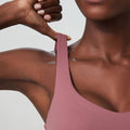 Women’s Adjustable High-Support Active Bra – Dusky Rose-0