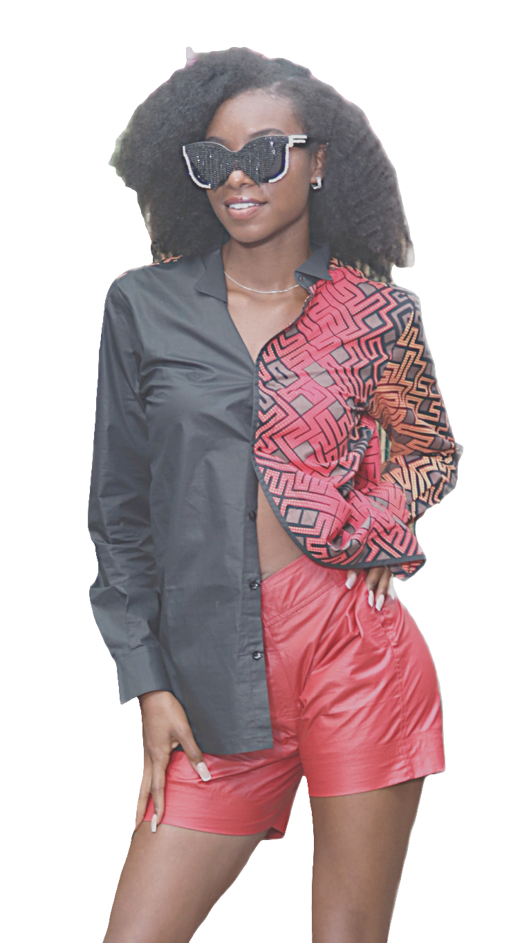 African Fashion Angela Ankara Shirt-2