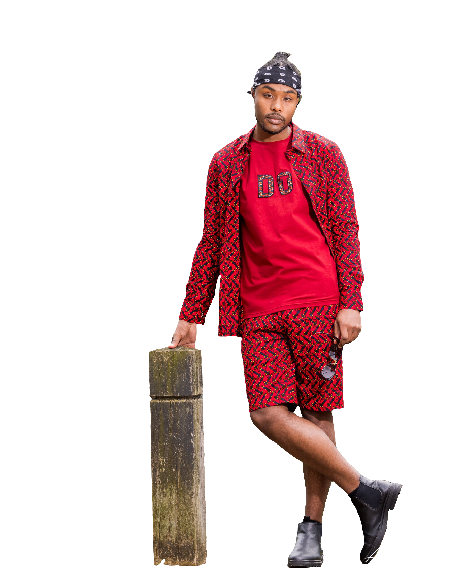 African Fashion Ankara Shirt & Top African Print (Key)-2